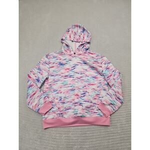 Lands End Sweatshirt Girls Large 10/12 Hooded Pullover